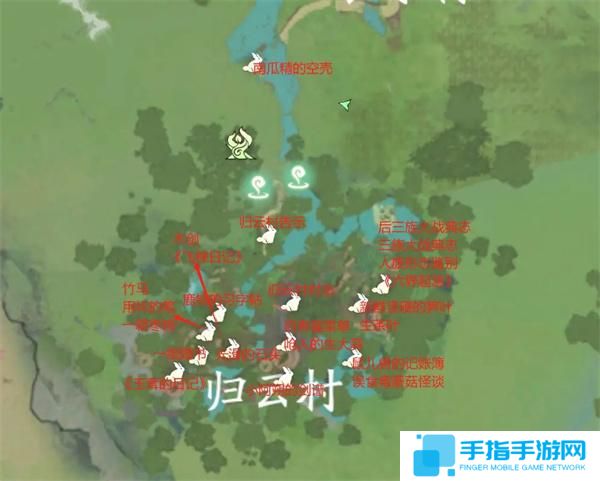 仙剑世界云游集100%全地图探索位置攻略图五