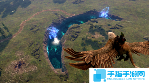 【高空俯览月牙湾】
