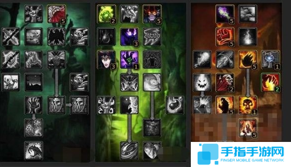 魔兽世界60级术士输出天赋怎么点