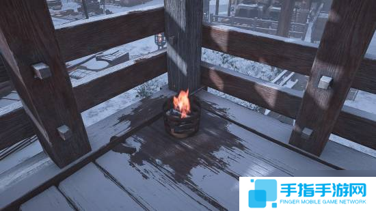 《刺客信条：影》冰雪细节令人惊叹：火焰融雪