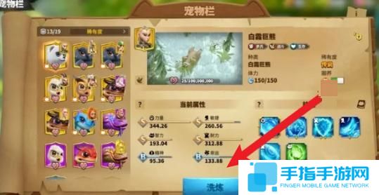 万龙觉醒宠物怎么洗练