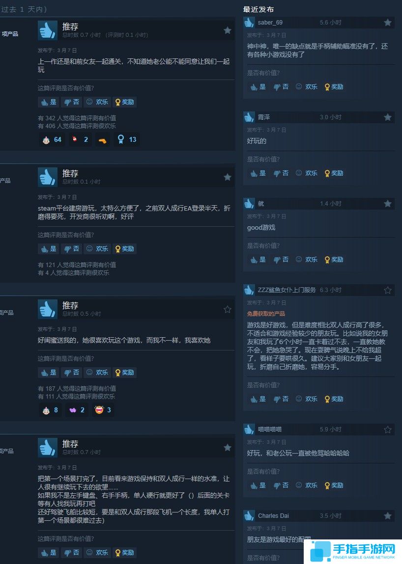 《双影奇境》Steam首发“好评如潮” 在线峰值超3万人