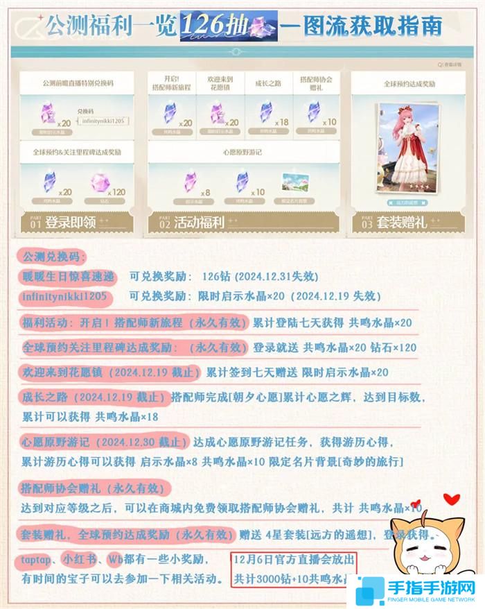 无限暖暖公测注意事项介绍图二