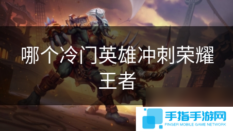 哪个冷门英雄冲刺荣耀王者