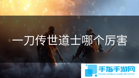 一刀传世道士哪个厉害