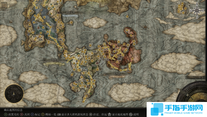 艾尔登法环地图全貌图高清图三