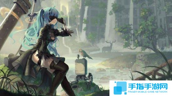 《尼尔：机械纪元》最新宣传插画公布 二款手办亮相_全球新游