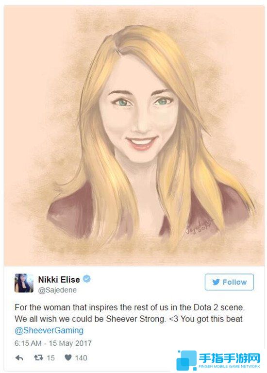 DOTA2美女主持身患癌症 可能将告别解说舞台