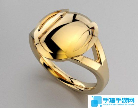 国外设计师LOL珠宝：波比主题戒指及铁锤吊坠