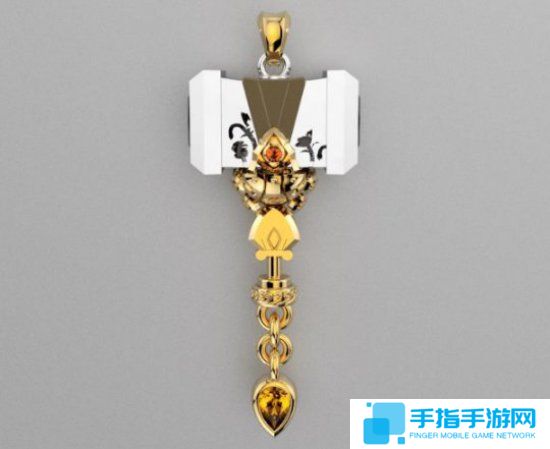 国外设计师LOL珠宝：波比主题戒指及铁锤吊坠