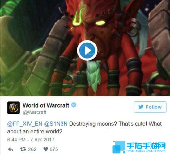 WOW和FF14官方推特疯狂互怼 引一众大佬围观