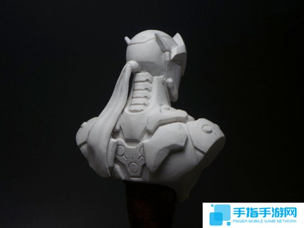 巧夺天工 达人打造《守望先锋》岛田兄弟半身石雕