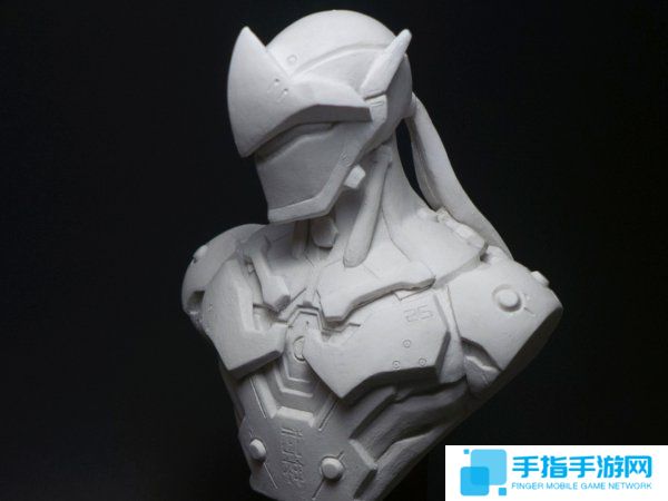 巧夺天工 达人打造《守望先锋》岛田兄弟半身石雕